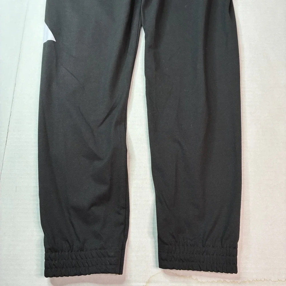 adidas Essentials Big Logo Single Jersey Pants Black JE8965 Men's Size M NWT